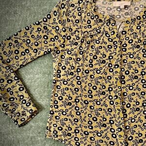 Loft Floral Print Blouse